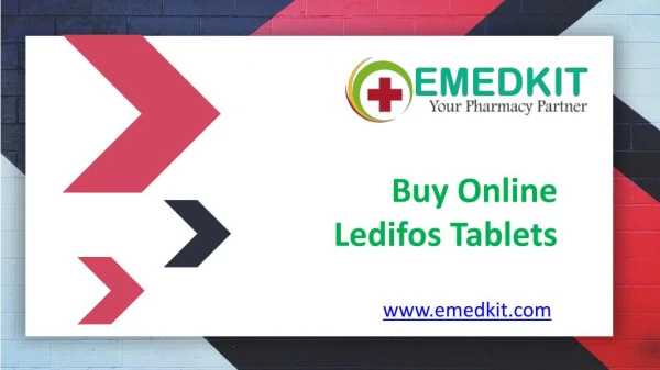 Buy Ledifos Tablets Online - Emedkit