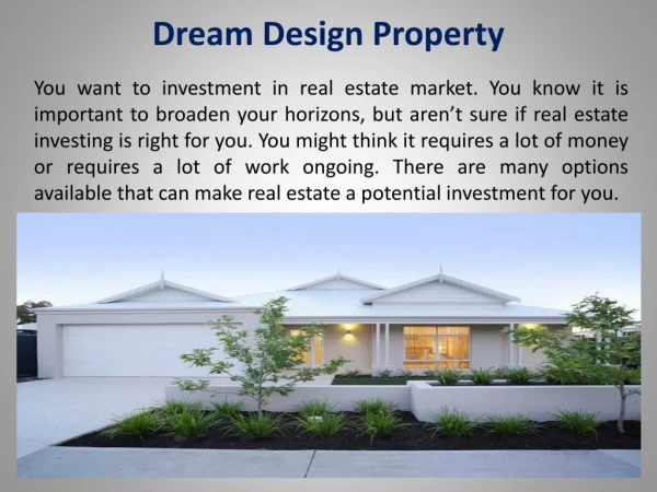 Dream Design Property DDP