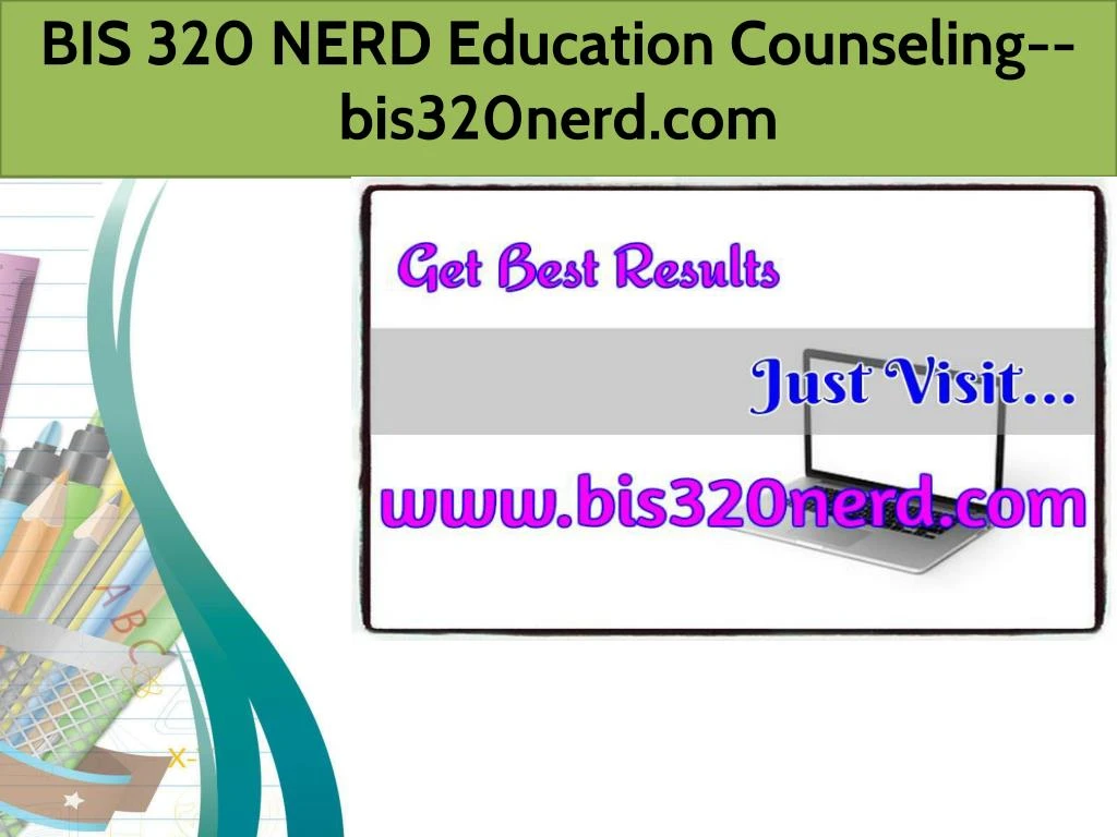 bis 320 nerd education counseling bis320nerd com