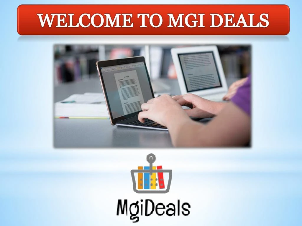 welcome to mgi deals