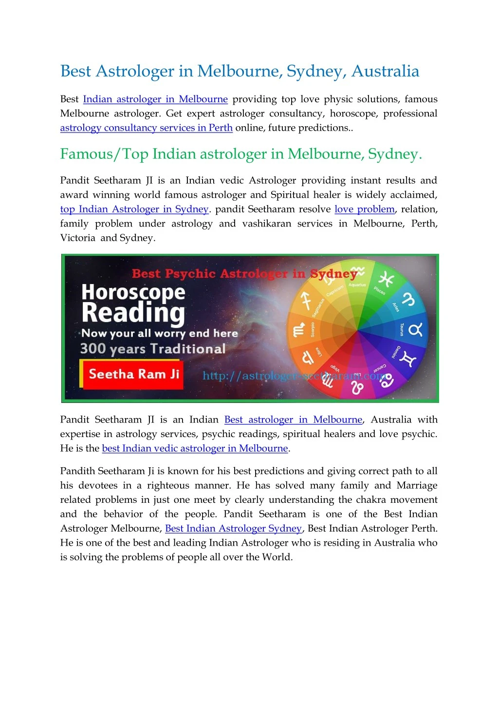 best astrologer in melbourne sydney australia