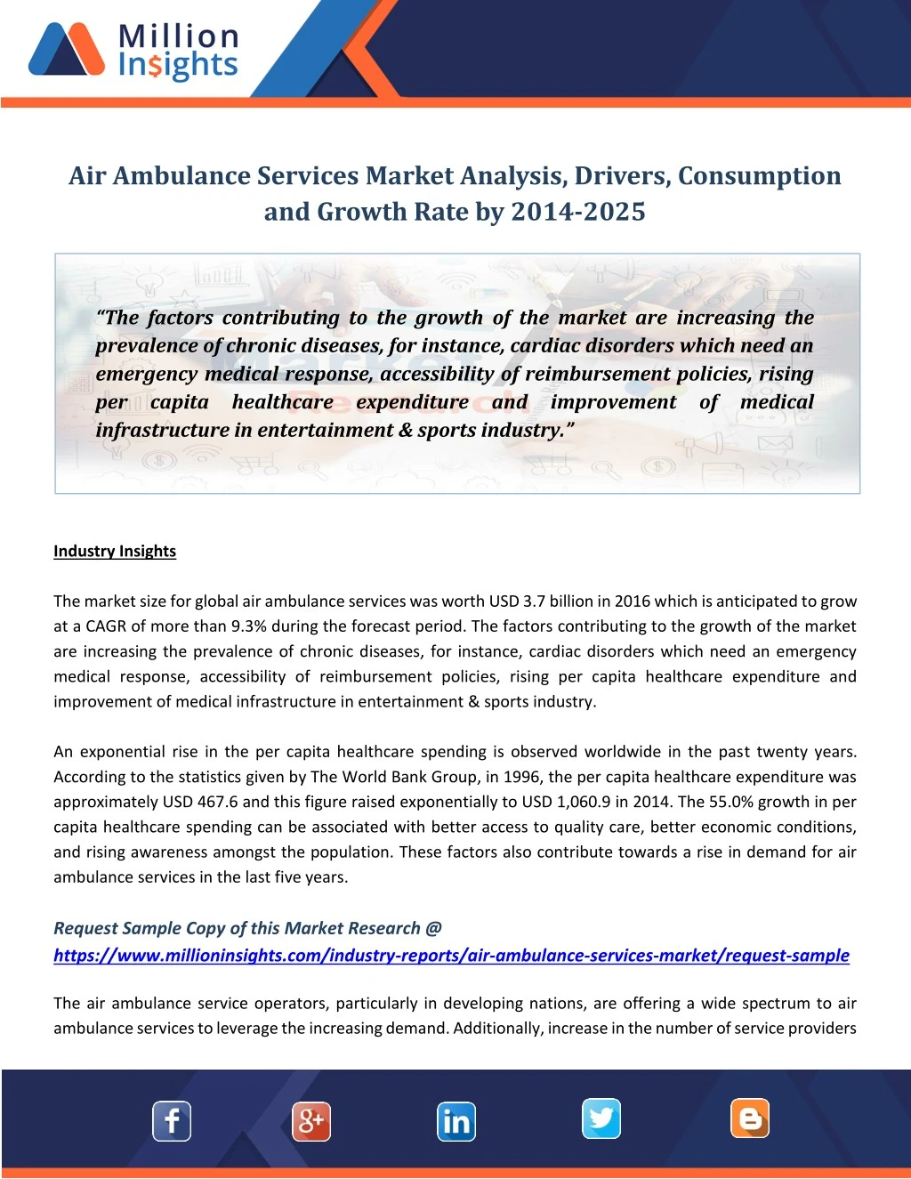 air ambulance services market analysis drivers