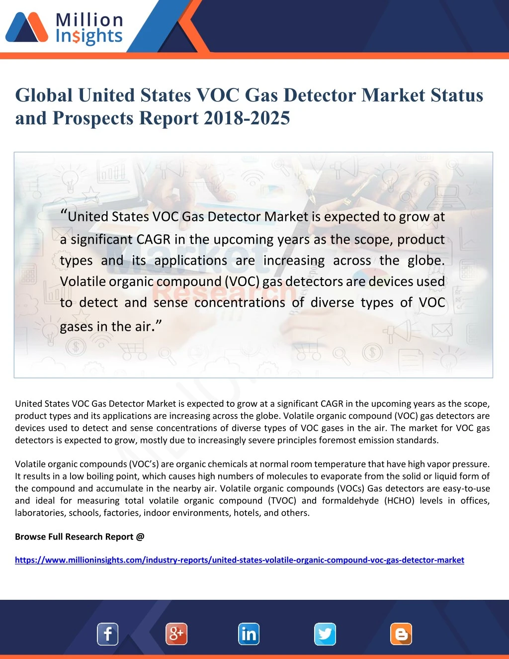 global united states voc gas detector market