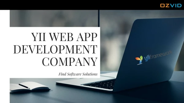 Yii Web App Development Company in Mohali