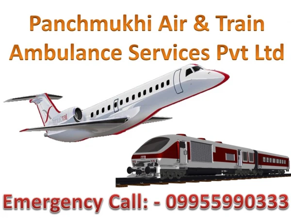 Bed to Bed Patient Transfer by Air and Train Ambulance Service in Raipur to Nagpur
