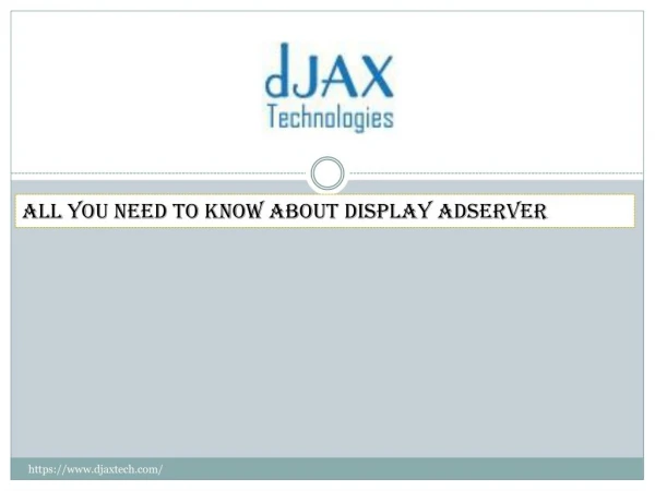 All you need to know about display adserving