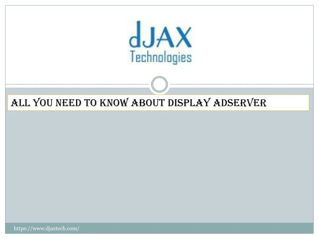 all you need to know about display adserver