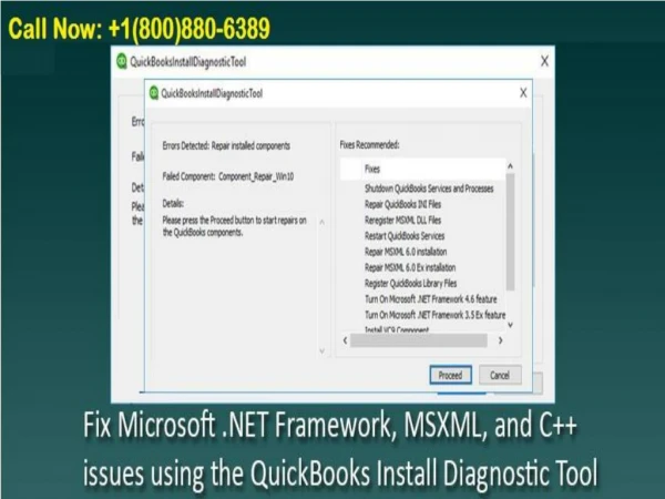 Fix Microsoft.NET Framework, MSXML, and C Errors in QuickBooks Desktop
