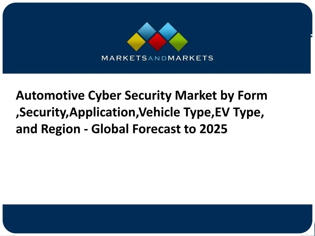automotive cyber security market by form security