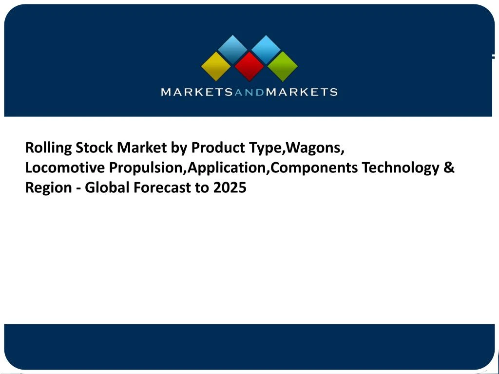 rolling stock market by product type wagons
