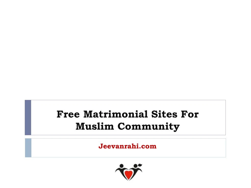 free matrimonial sites for muslim community