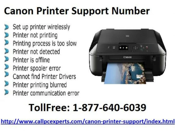 Best Canon Printer Support Number for Effective Solutions