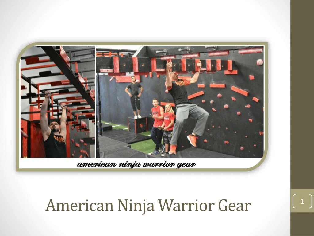 american ninja warrior gear
