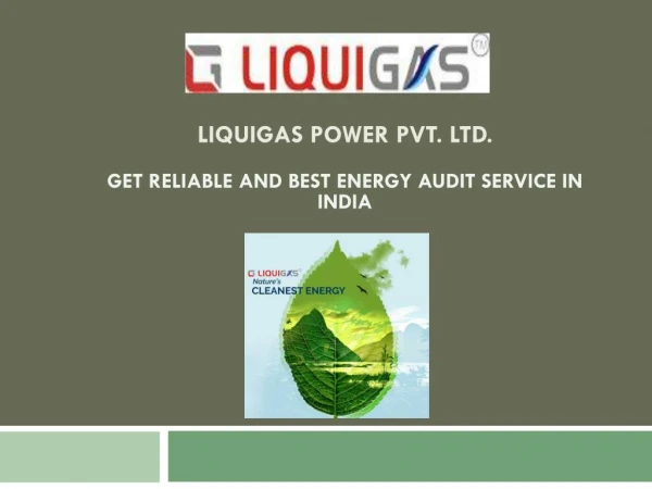 GET RELIABLE AND BEST ENERGY AUDIT SERVICE IN INDIA