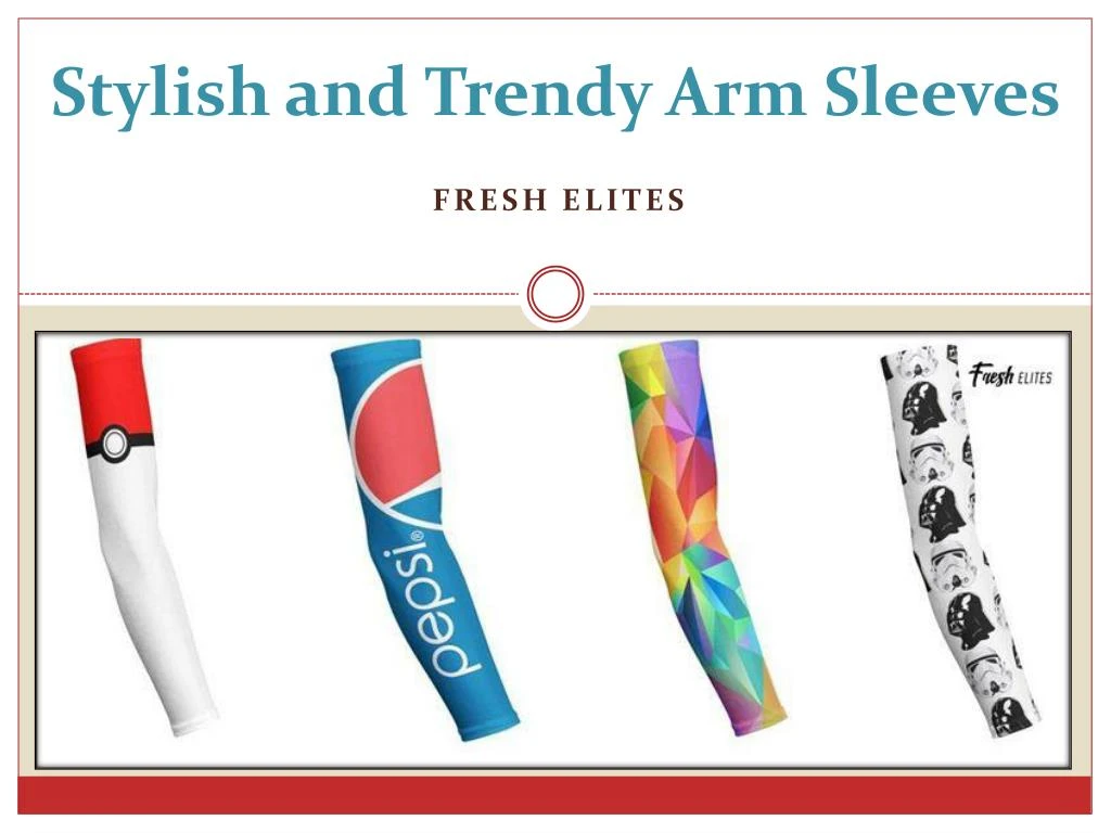stylish and trendy arm sleeves