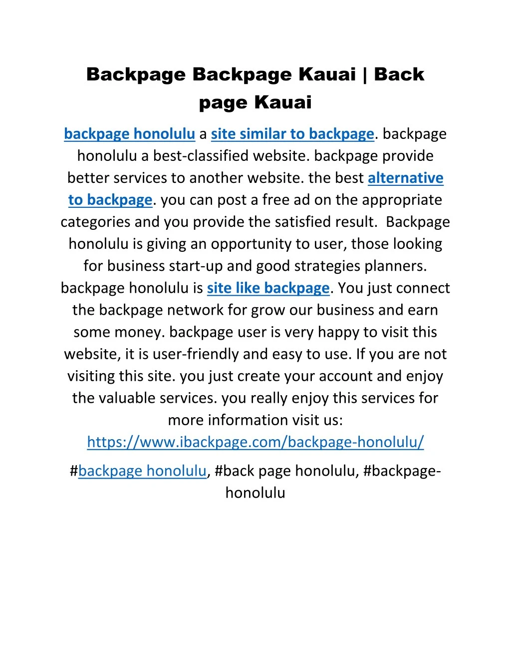 backpage backpage kauai back page kauai