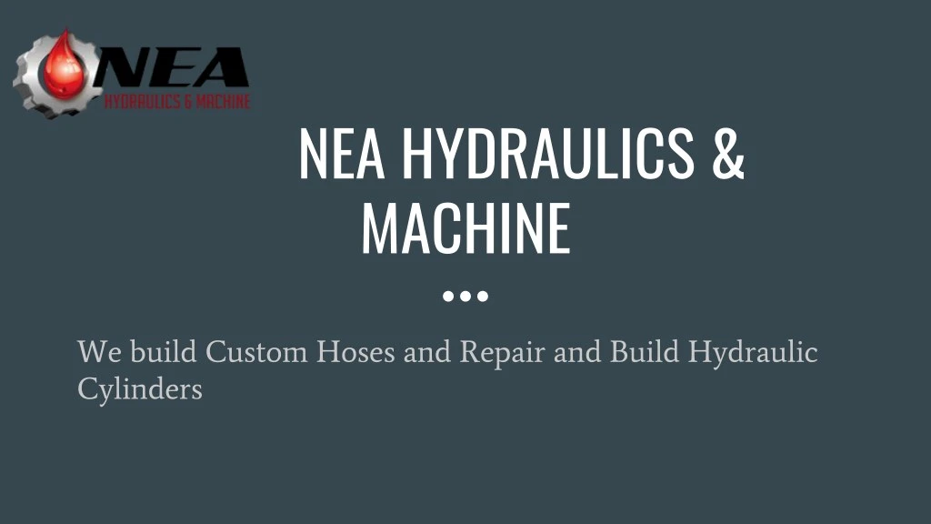 nea hydraulics machine