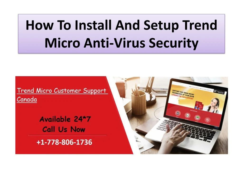 how to install and setup trend micro anti virus security