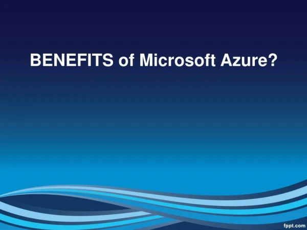 Microsoft Azure Training in Hyderabad | Windows Azure Online Training
