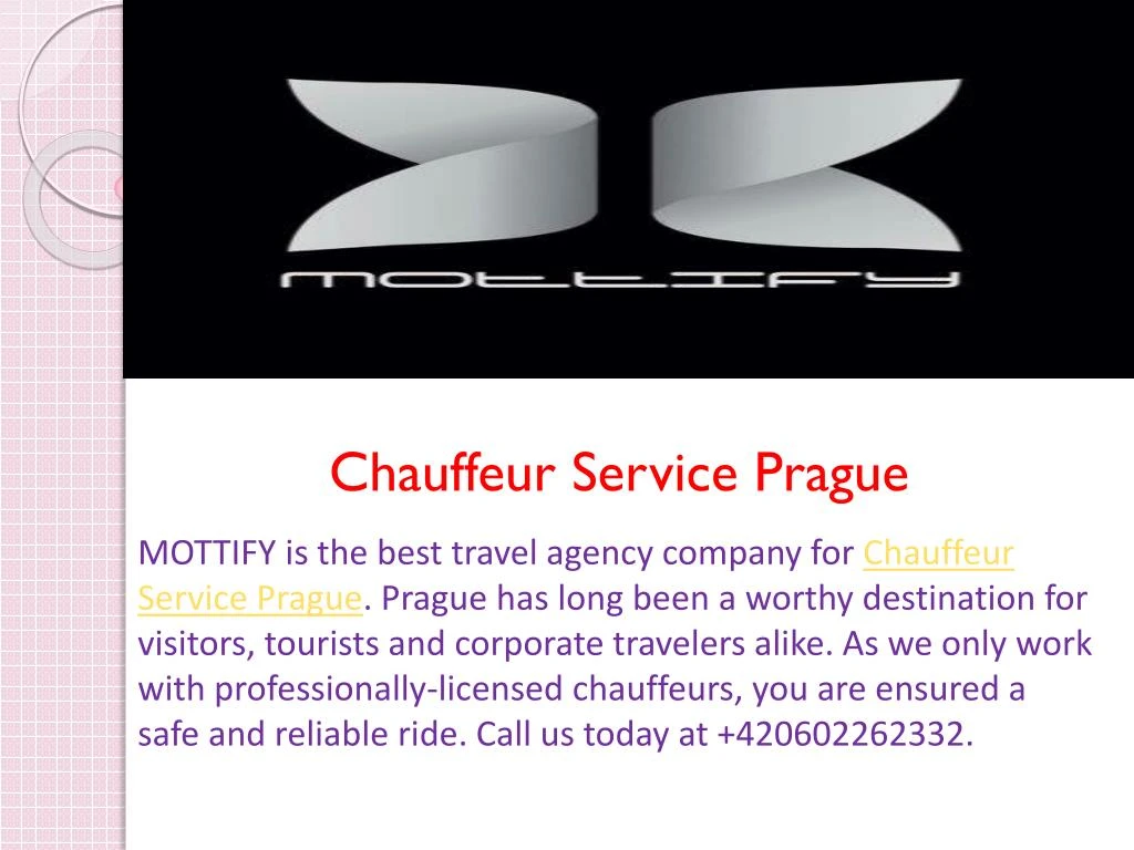 chauffeur service prague