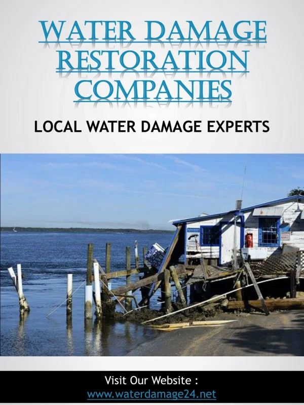 Water Damage Restoration Companies | Call - 855-202-8632 | waterdamage24.net