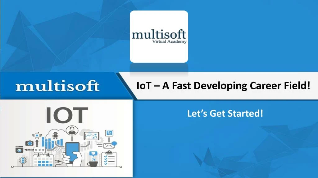 iot a fast developing career field