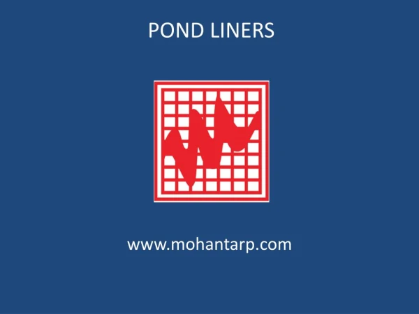 Pond Liner
