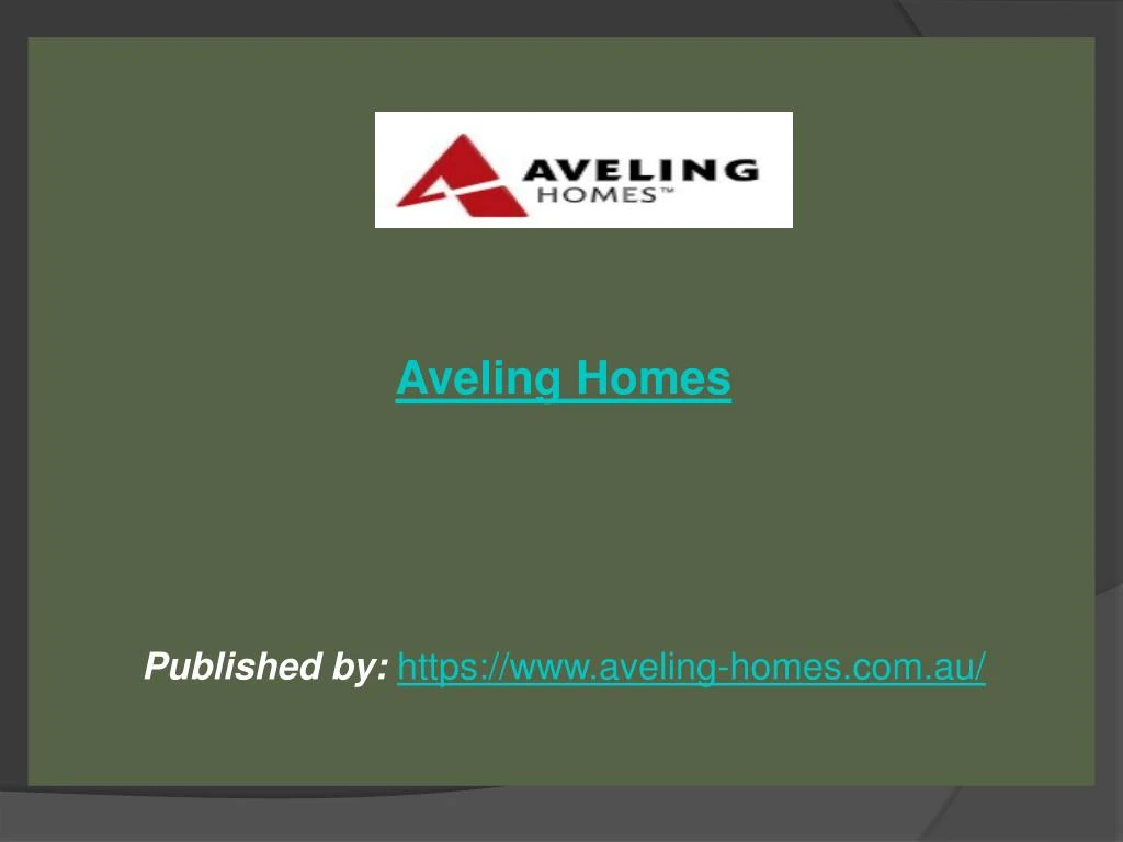 aveling homes published by https www aveling