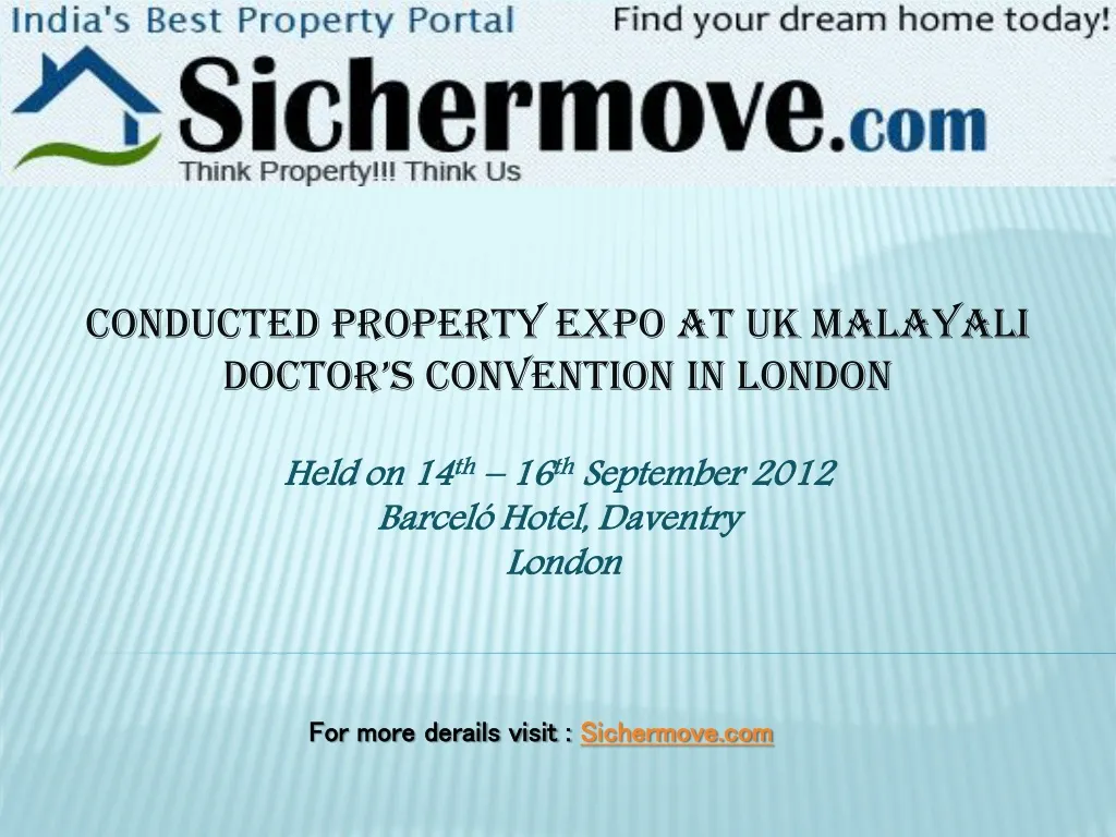 conducted property expo at uk malayali doctor s convention in london