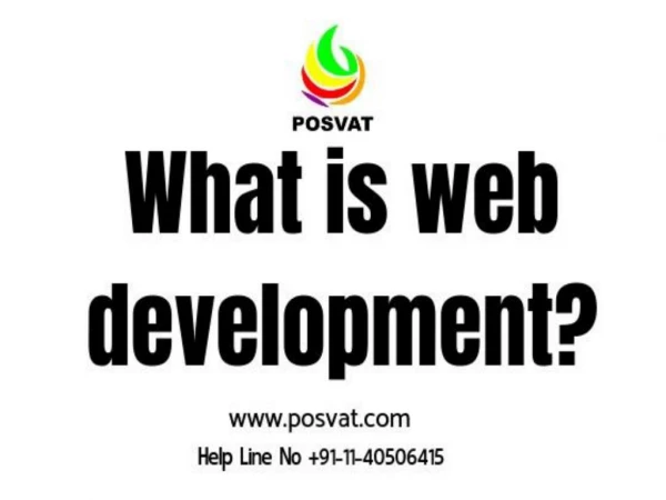 Web development services company - posvat.com