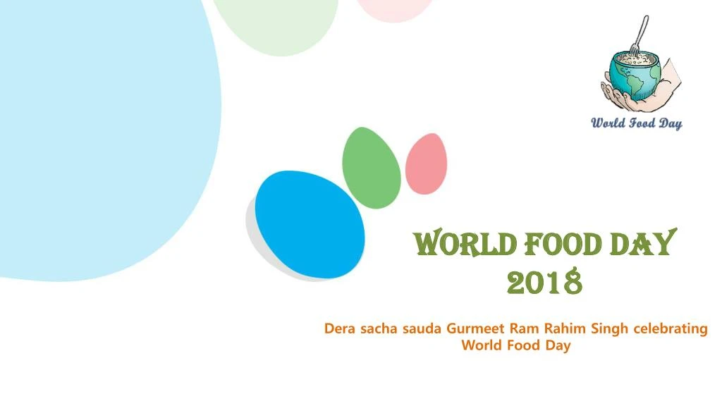 world food day 2018