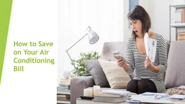 How to Save on Your Air Conditioning Bill