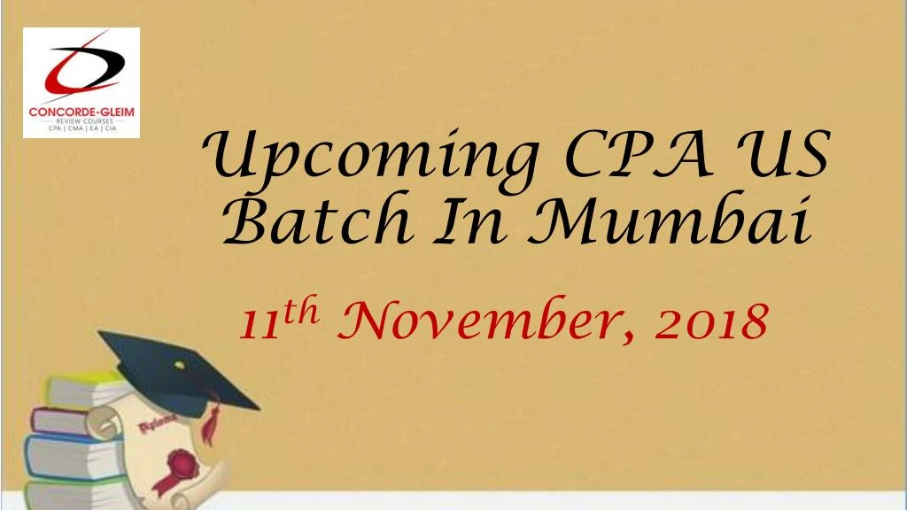 upcoming cpa us batch in mumbai