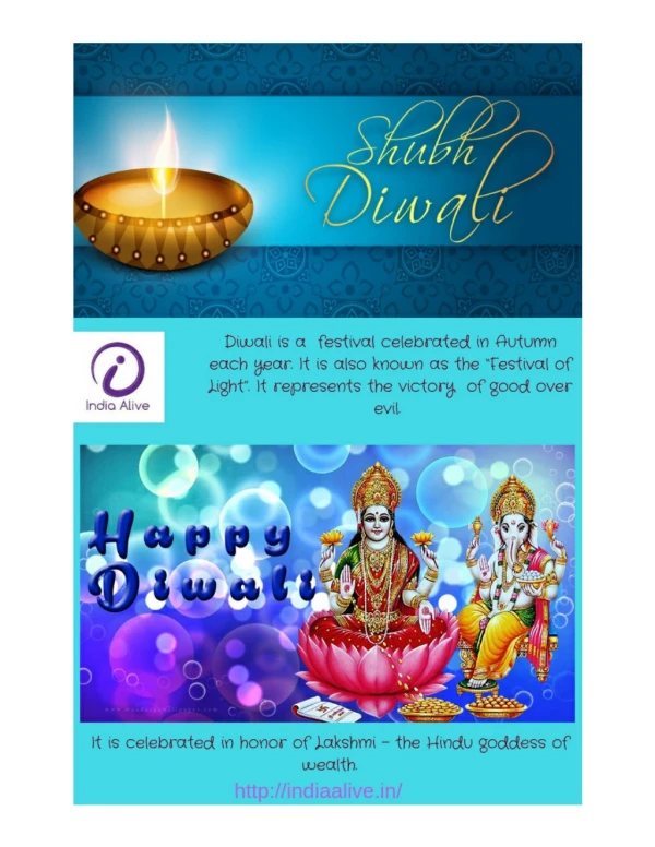 Diwali 2018-India Alive