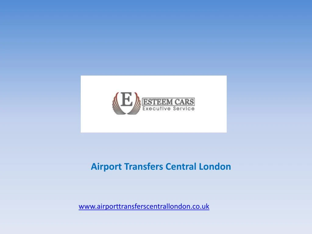 airport transfers central london