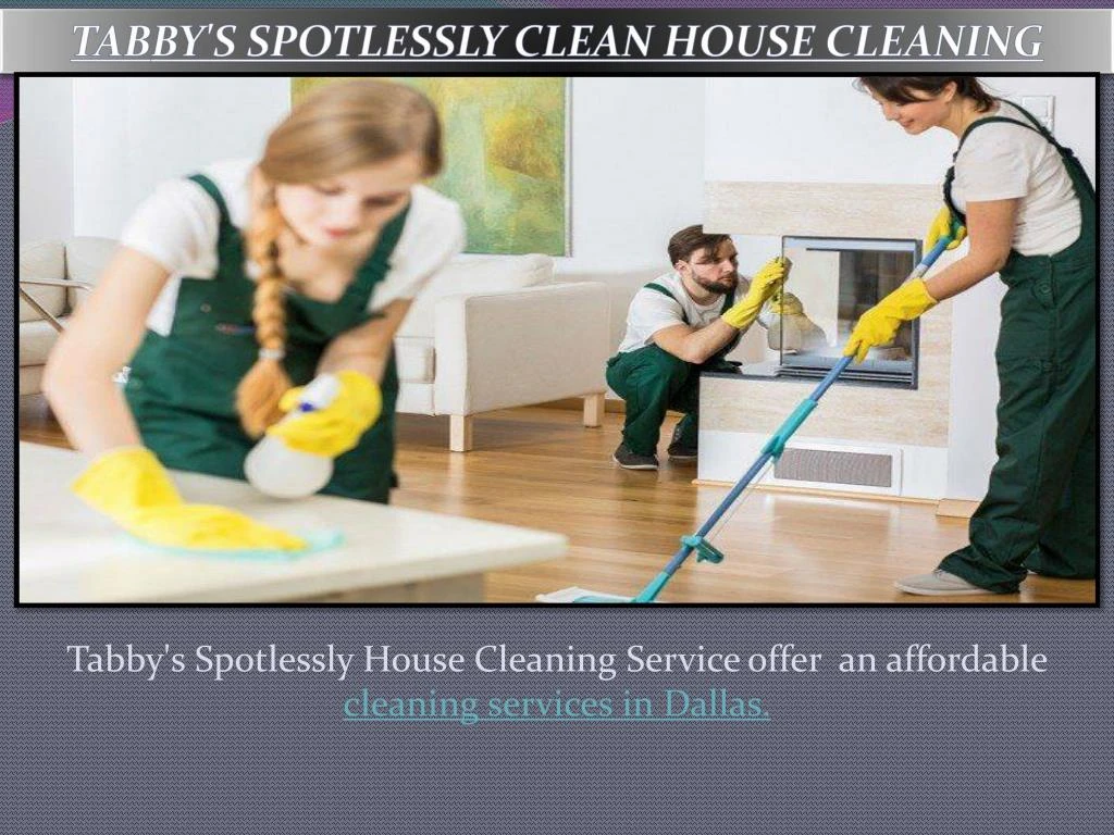 tab by s spotlessly clean house cleaning