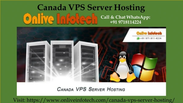 Canada VPS Server Hosting Perform Smartly for Online Project