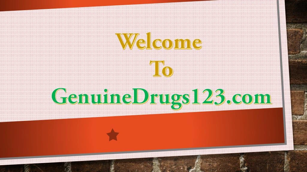 welcome to genuinedrugs123 com