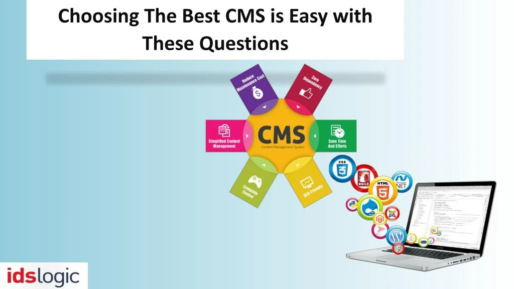 choosing the best cms is easy with these questions