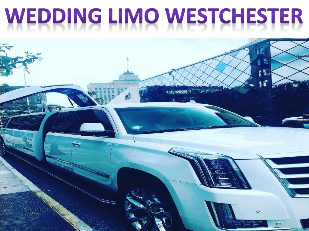 wedding limo westchester