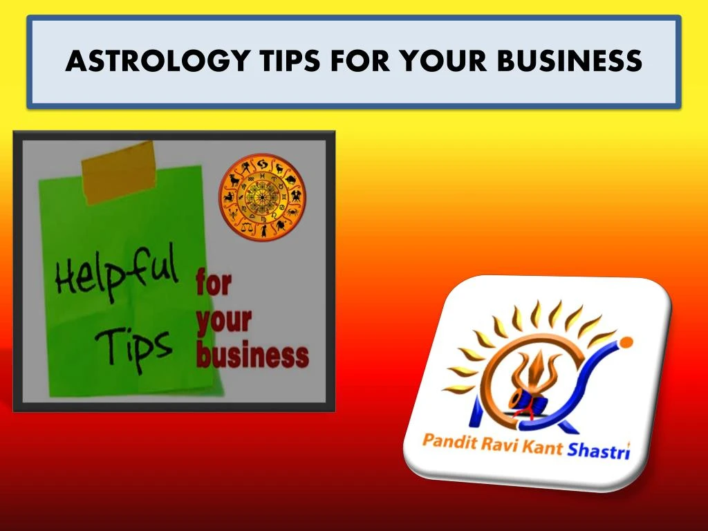 astrology tips for your business
