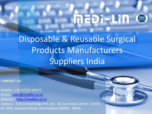 MEDi-Lin is one the leading doctor apparel manufacturer in Ahmedabad. Buy Doctor Apron & Lab Coat for Hospital, Medical