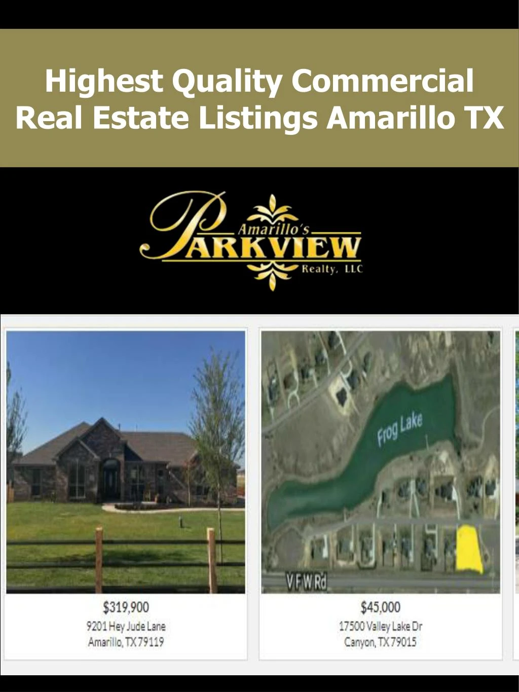 highest quality commercial real estate listings amarillo tx