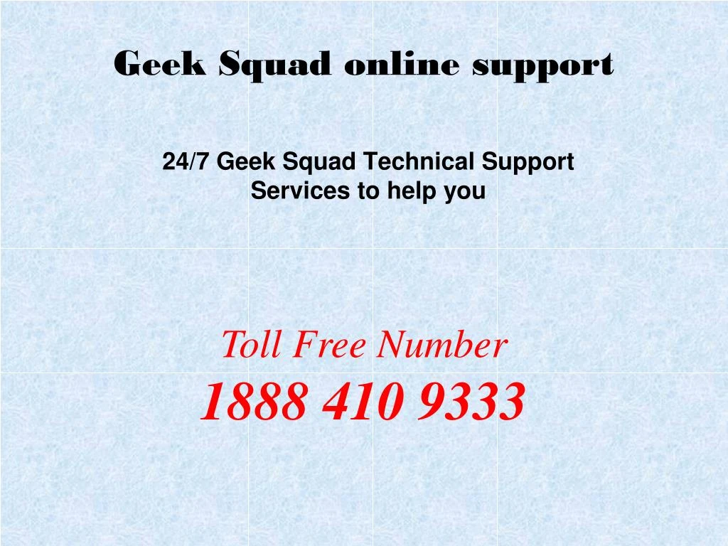 geek squad online support