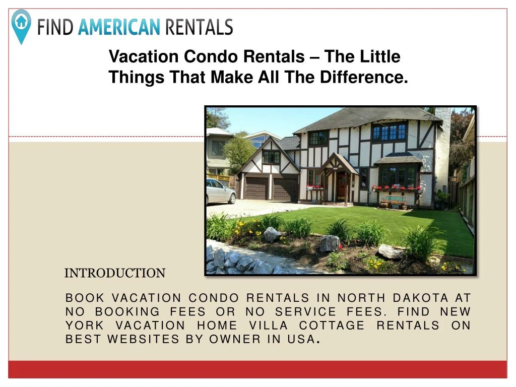 vacation condo rentals the little things that