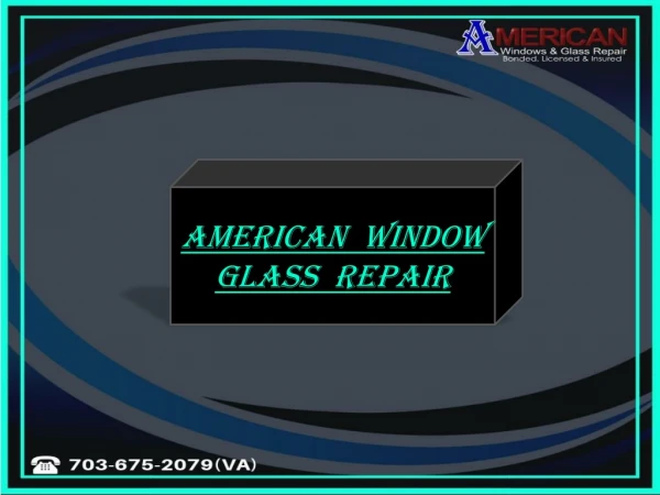 Get the Best Commercial Glass Repair at Alexandria VA