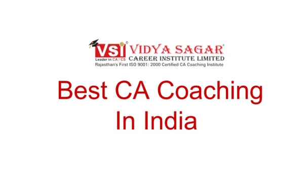 PPT - Best CSIR NET Online Coaching 2024 In India PowerPoint ...