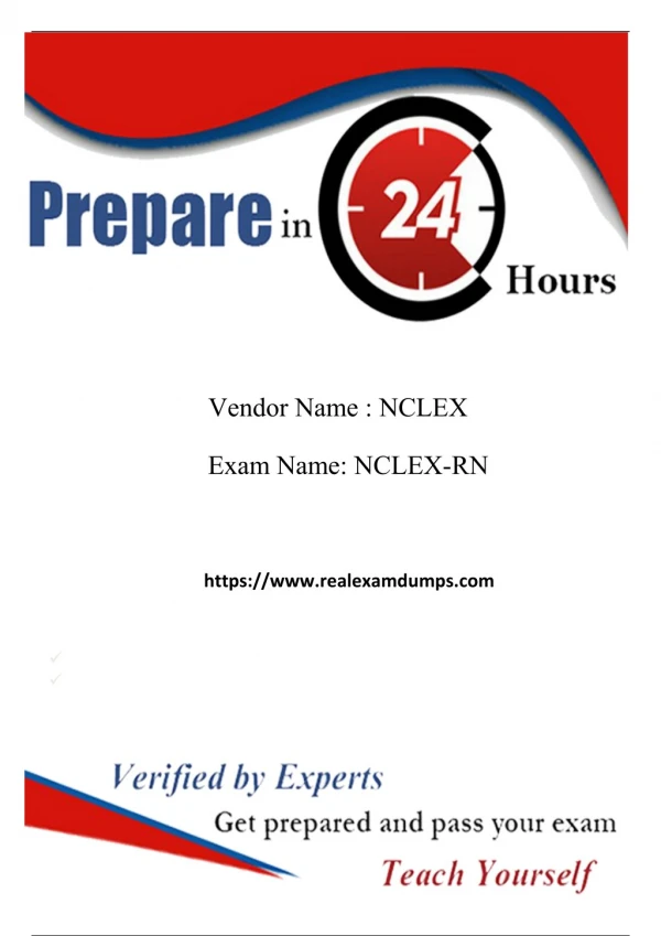 Download Free Latest NCLEX-RN Exam Dumps Question & Answer