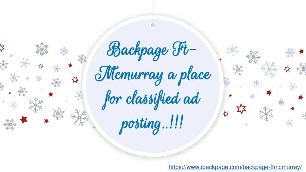 backpage ft mcmurray a place for classified ad posting